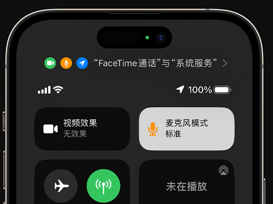 东安苹果授权维修网点分享iPhone在通话时让你的声音更清晰 