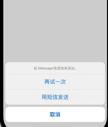 东安apple维修iPhone上无法正常发送iMessage信息