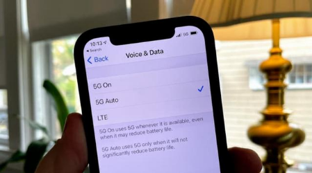 东安苹果手机维修分享iPhone 12如何打开或关闭5G网络 
